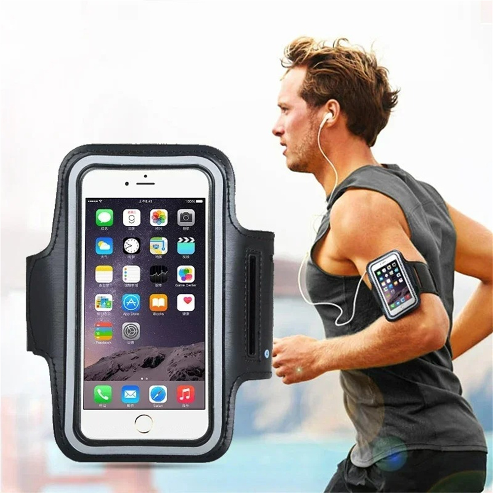 Phone Cases Android - กระเป๋าใส่โทรศัพท์สำหรับวิ่งออกกำลังกายกลางแจ้งแบบใหม่ ปลอกแขนใส่โทรศัพท์ สำหรับ iPhone17 16 Xiaomi