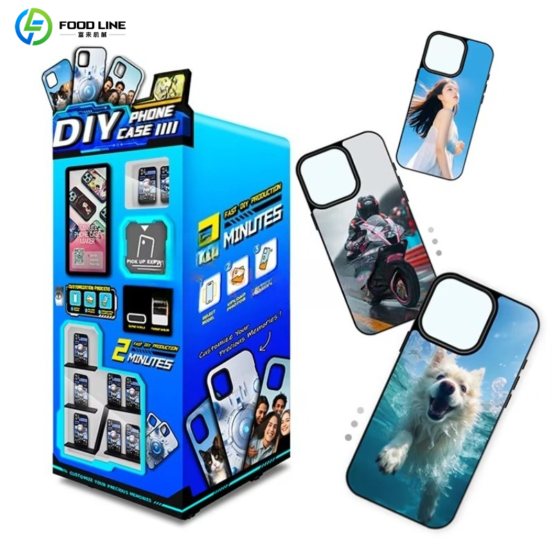Phone Cases Vending Machine - เครื่องทำเคสมือถืออัตโนมัติแบบเร็ว เครื่องขายเคสมือถือแบบ DIY เชิงพาณิชย์