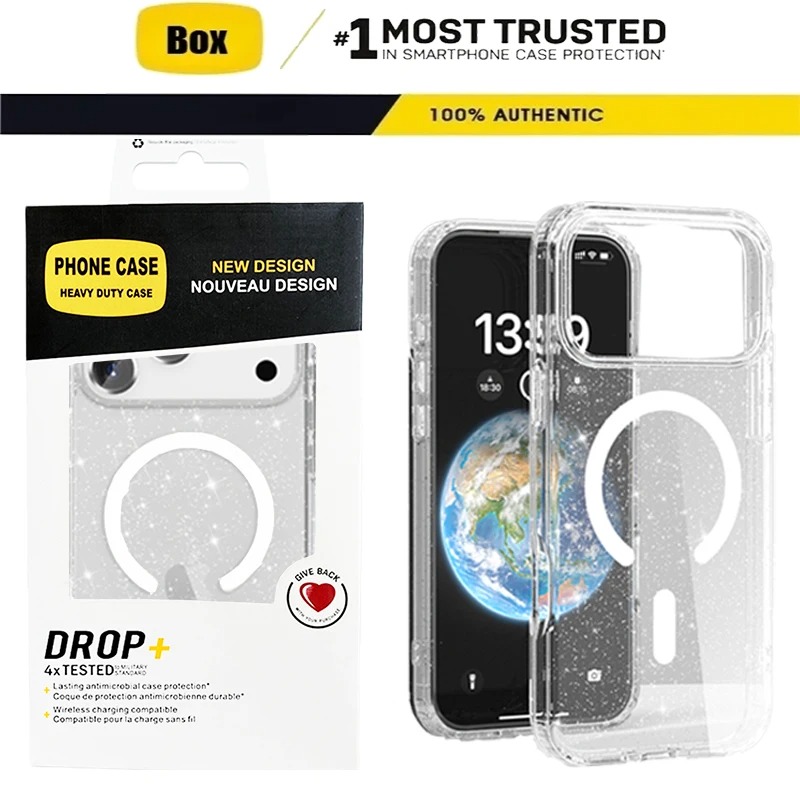 Military Grade Case - เคสใสกันกระแทกเกรดทหาร สำหรับ iPhone 17E Air 17