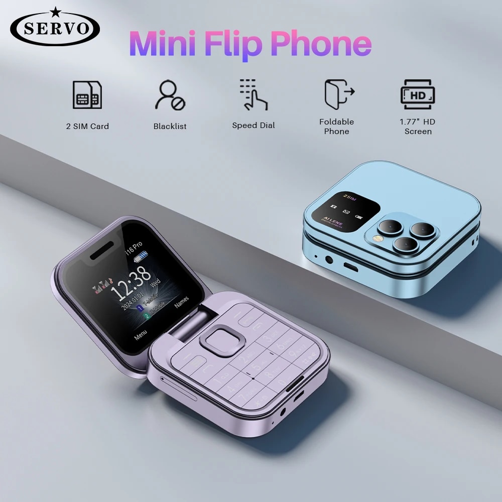 Phone Cases Verizon - SERVO I16 Pro มินิพับโทรศัพท์มือถือ 2G GSM