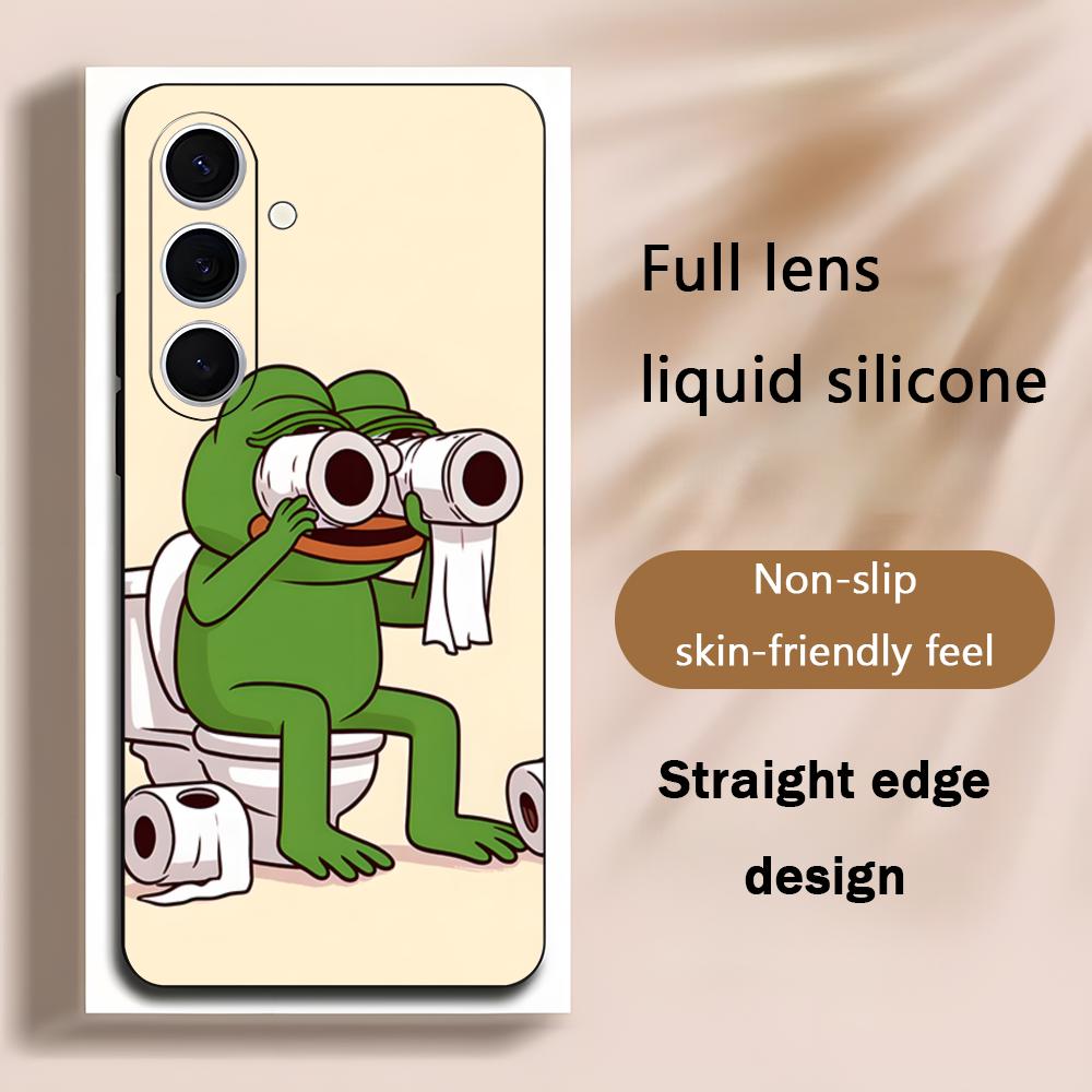 Phone Cases Samsung Galaxy - ซัด เปเป้กบวาดเคสโทรศัพท์สุดเท่สำหรับซัมซุงกาแล็คซี่ S25 S24 S23 S22