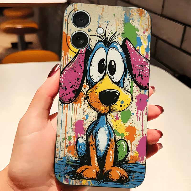 Phone Cases For Iphone 11 - เคสโทรศัพท์ลายกราฟฟิตี้สีสันสดใสสำหรับ iPhone 17 16 15 14
