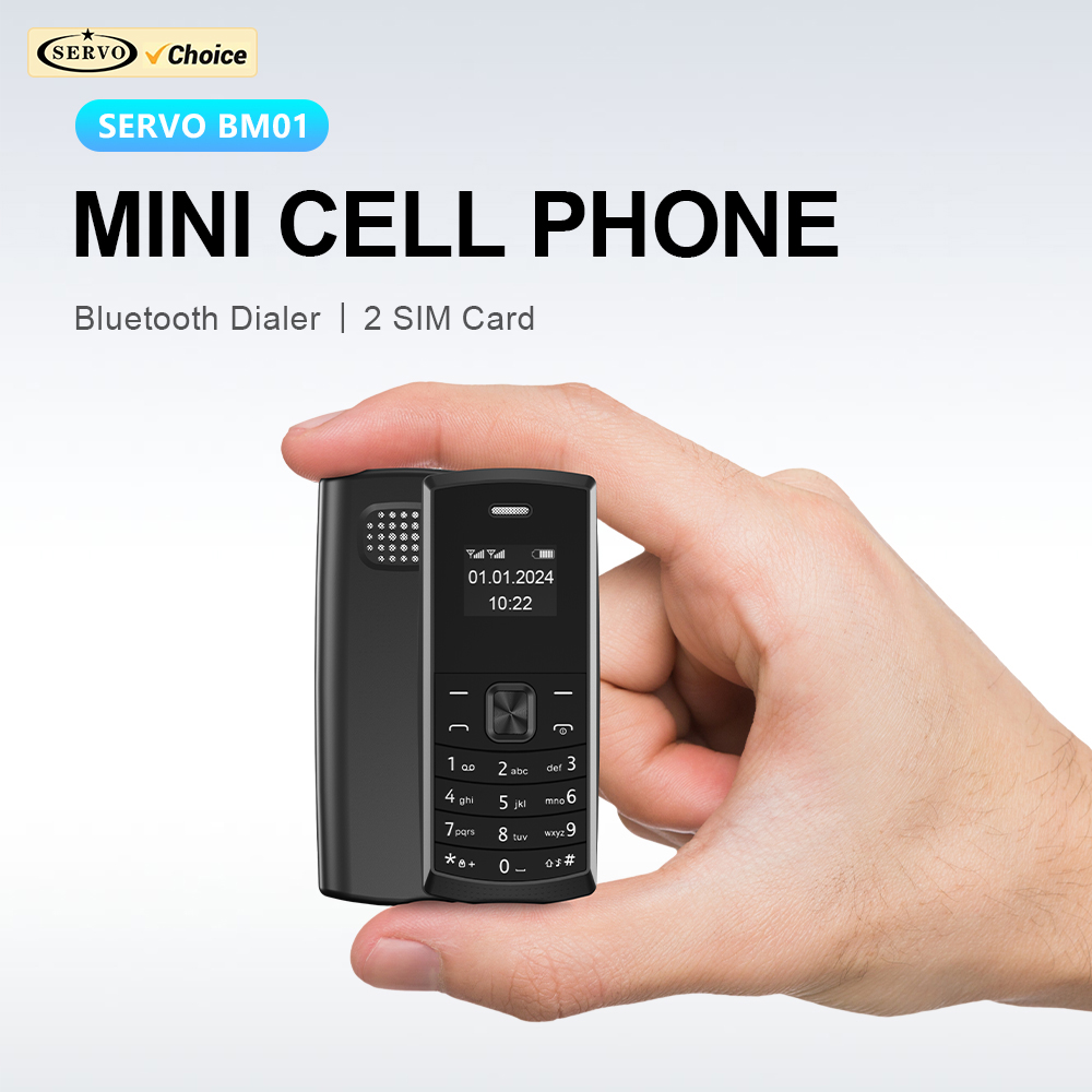 Phone Cases Verizon - เซอร์โว BM01 โทรศัพท์มือถือที่เล็กที่สุด 2 ซิมสแตนด์บายเวทมนตร์เสียงโทรเร็วบลูทู ธ
