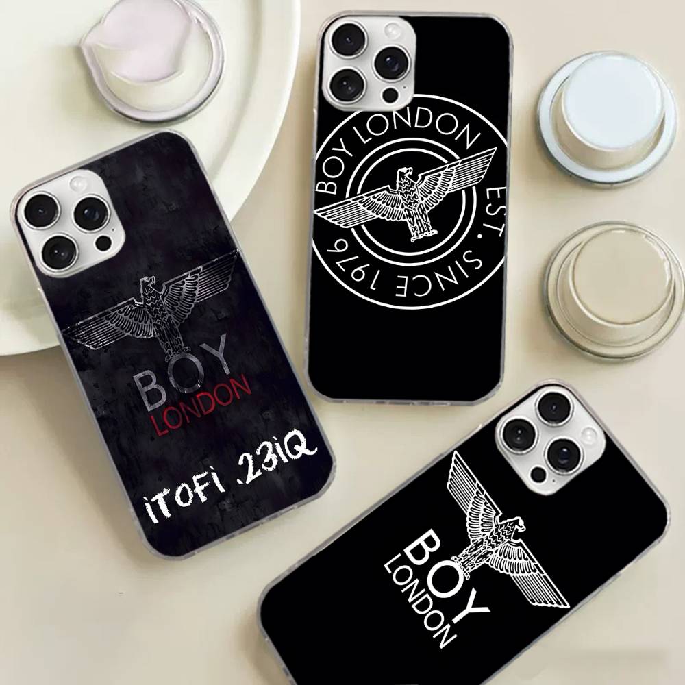 Phone Cases London - เคสโทรศัพท์ลายโลโก้ Classic B-Boy L-London สำหรับ iPhone