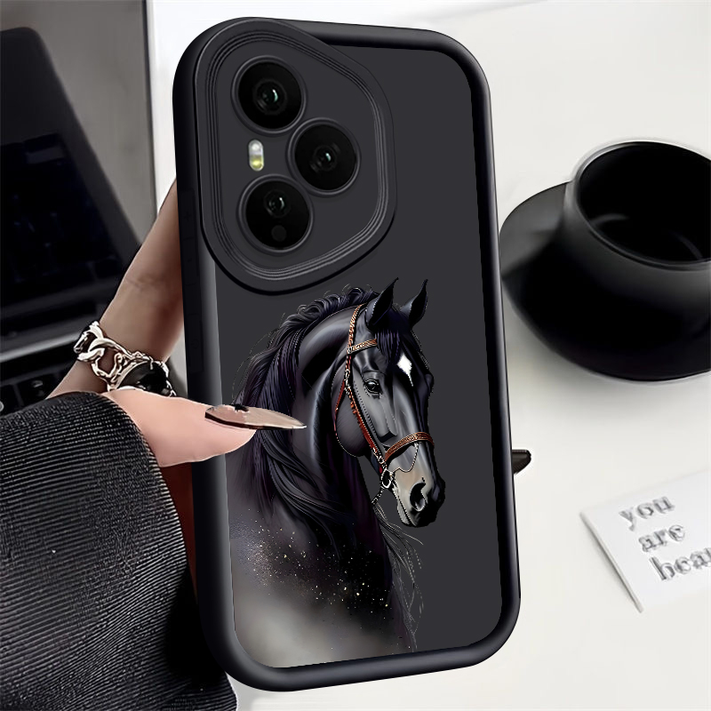Phone Cases Horse - เคสโทรศัพท์ลายม้าสุดสร้างสรรค์ สำหรับ Honor 400 200 Pro