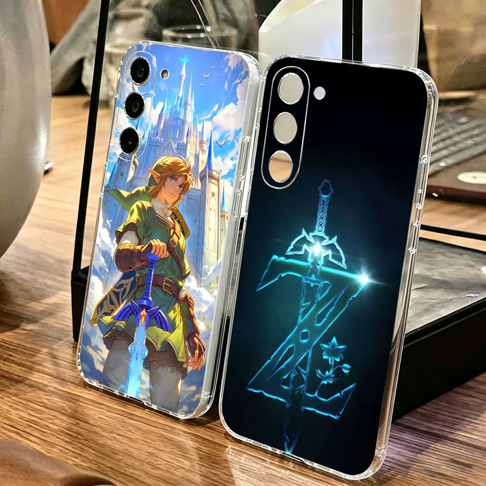 Phone Cases Zelda - เกมตำนานแห่ง Z-Zelda เคสโทรศัพท์สำหรับ SamsungA10,12,20,21S,30,31,40,50,51,52,70,71 ฝาครอบโปร่งใส