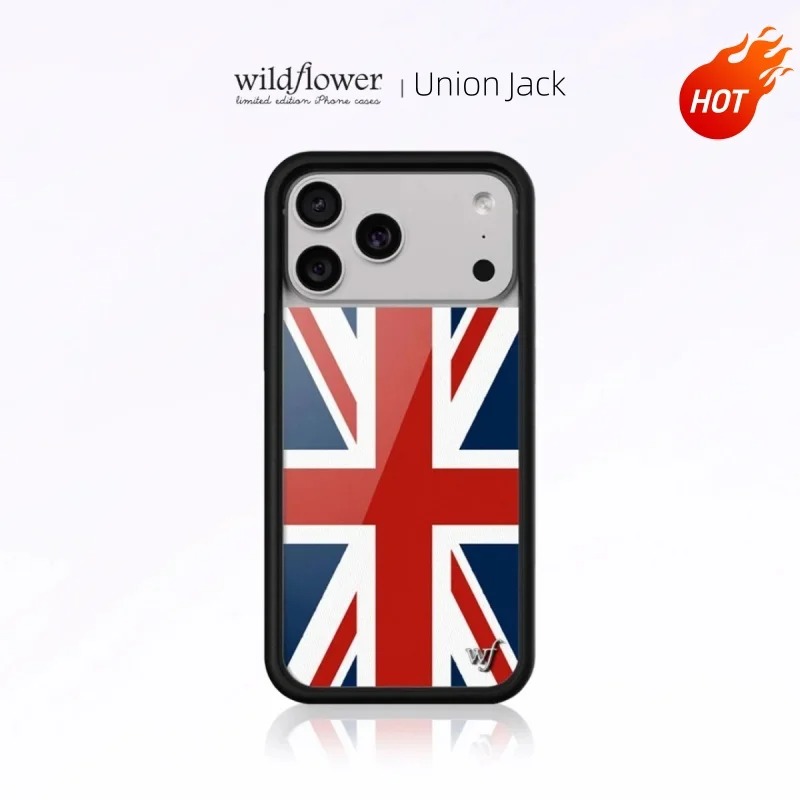 Phone Cases London - เคสโทรศัพท์ลายดอกไม้ป่าสไตล์ INS ลายธงชาติอังกฤษ สำหรับ iPhone 11