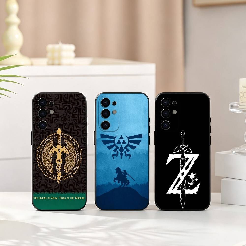 Phone Cases Zelda - เคสโทรศัพท์ลายเกม The Legend of Z-Zelda สีดำ