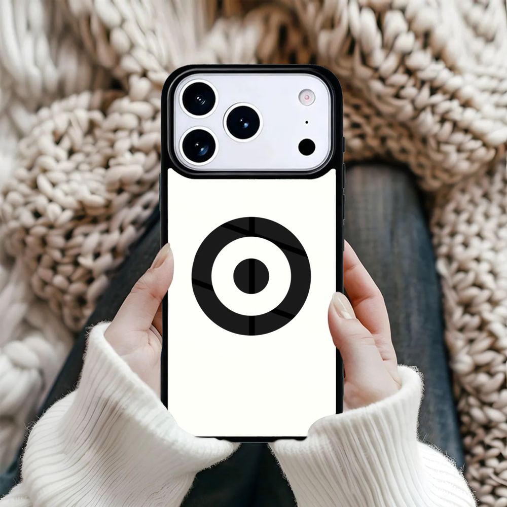 Phone Cases Target - เคสโทรศัพท์แม่เหล็ก MOD WHITE TARGET สำหรับ iPhone