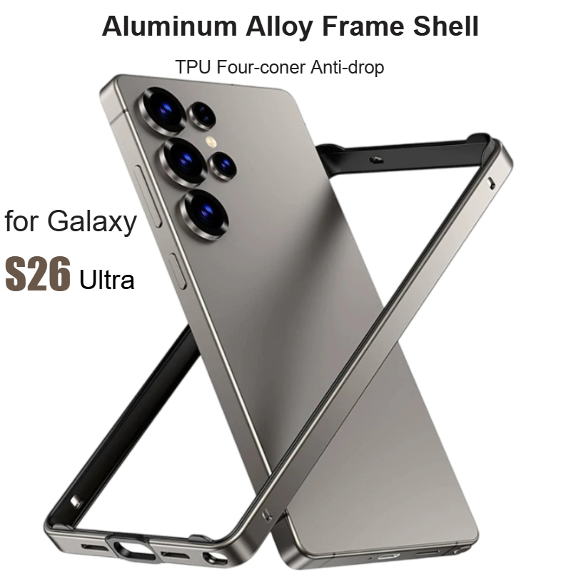 Heat Dissipation Case - เคสโทรศัพท์บางเฉียบโครงอะลูมิเนียมอัลลอยด์หรูหรา สำหรับ Samsung S26Ultra S25 S24