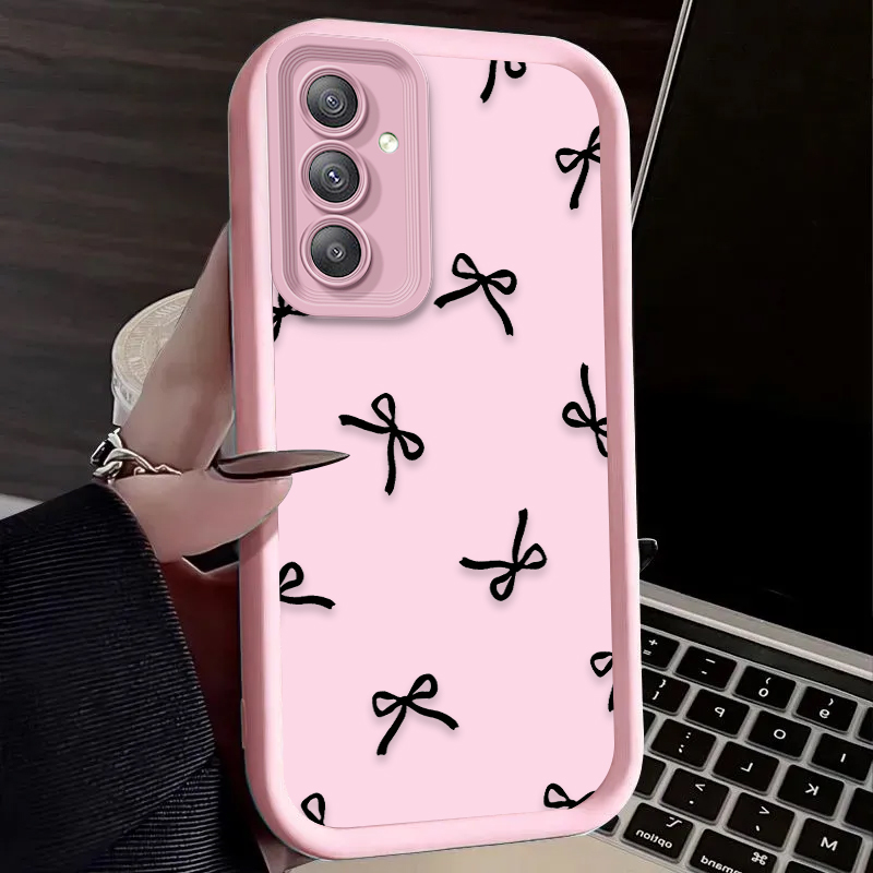 เคสลายโบว์รูปหัวใจสีดำสำหรับ S - Phone Cases Samsung Galaxy บทวิจารณ์และราคา