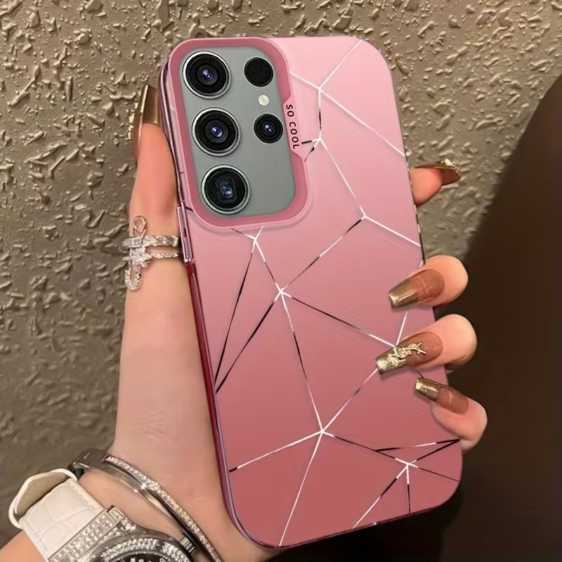 เคสโทรศัพท์สีเงินไล่เฉดหลากสีส - Phone Cases Samsung Galaxy บทวิจารณ์และราคา