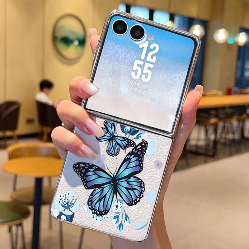 เคสโทรศัพท์หนัง PU ลายผีเสื้อส - Phone Cases Z Fold 6 บทวิจารณ์และราคา
