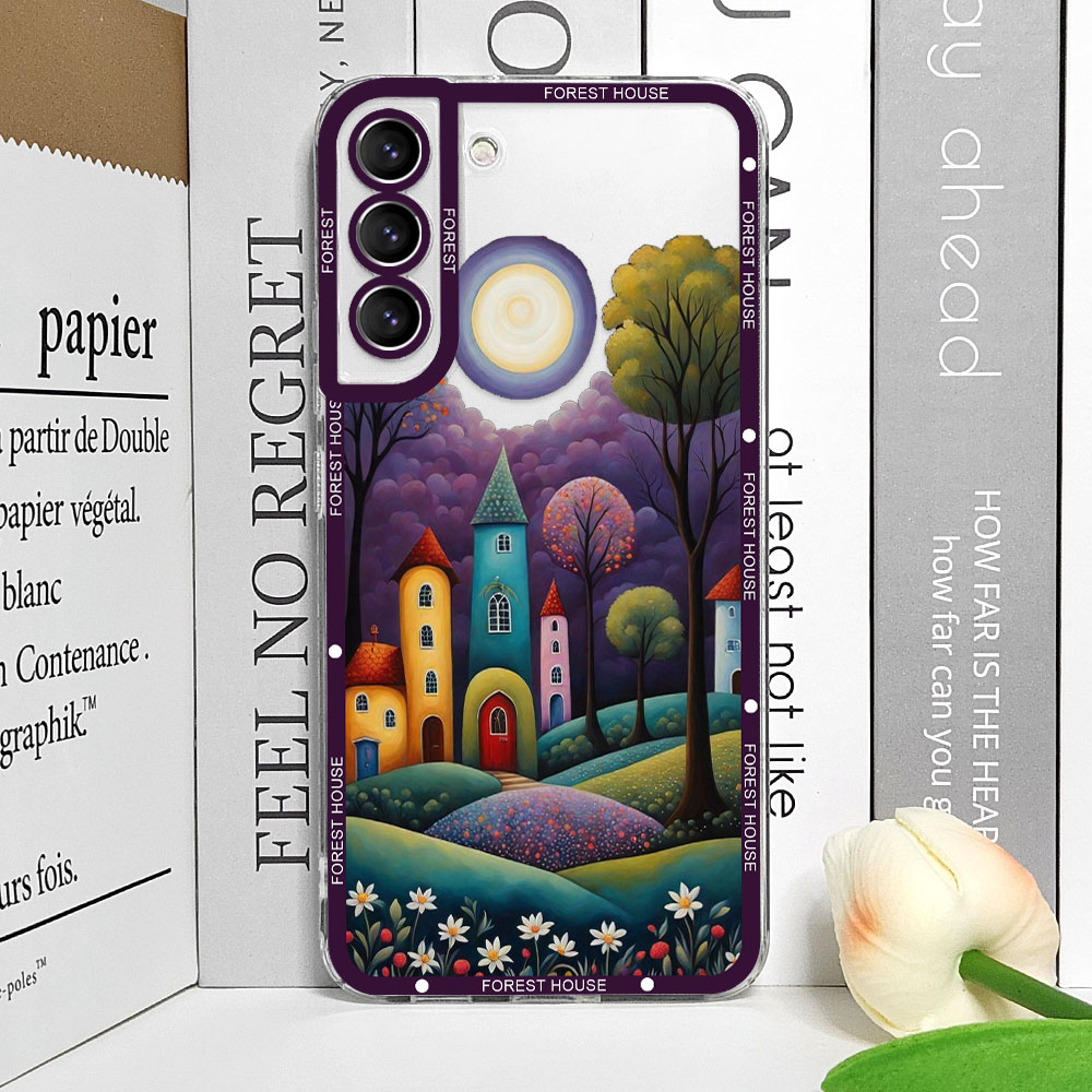 Hand Painted Forest House Clea - Phone Cases Burga บทวิจารณ์และราคา