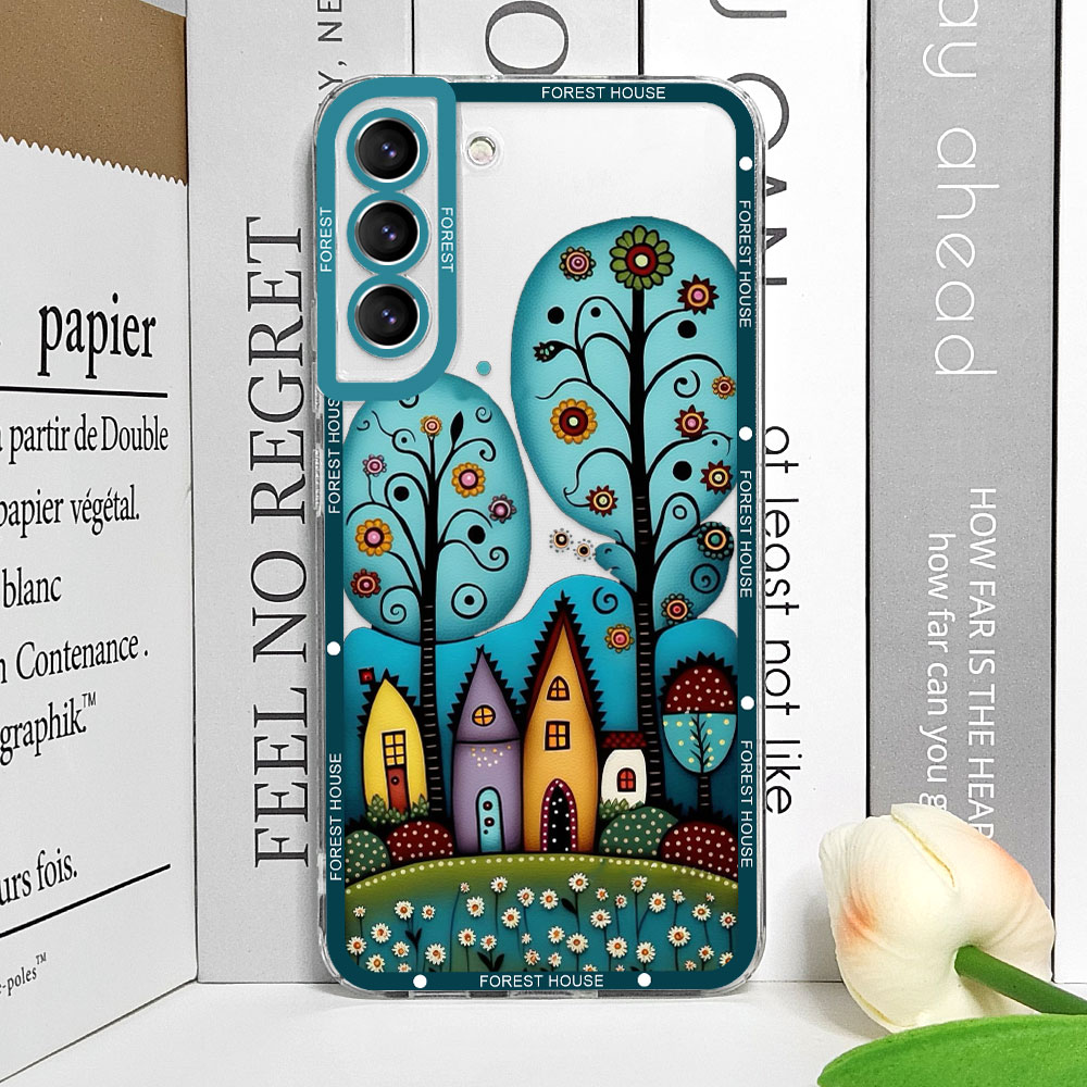 Hand Painted Forest House Clea - Phone Cases Burga บทวิจารณ์และราคา