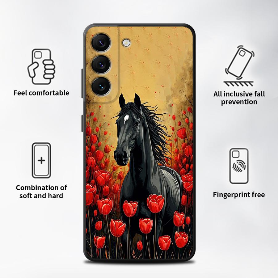 เคสโทรศัพท์สำหรับซัมซุงกาแล็กซ - Phone Cases Horse บทวิจารณ์และราคา