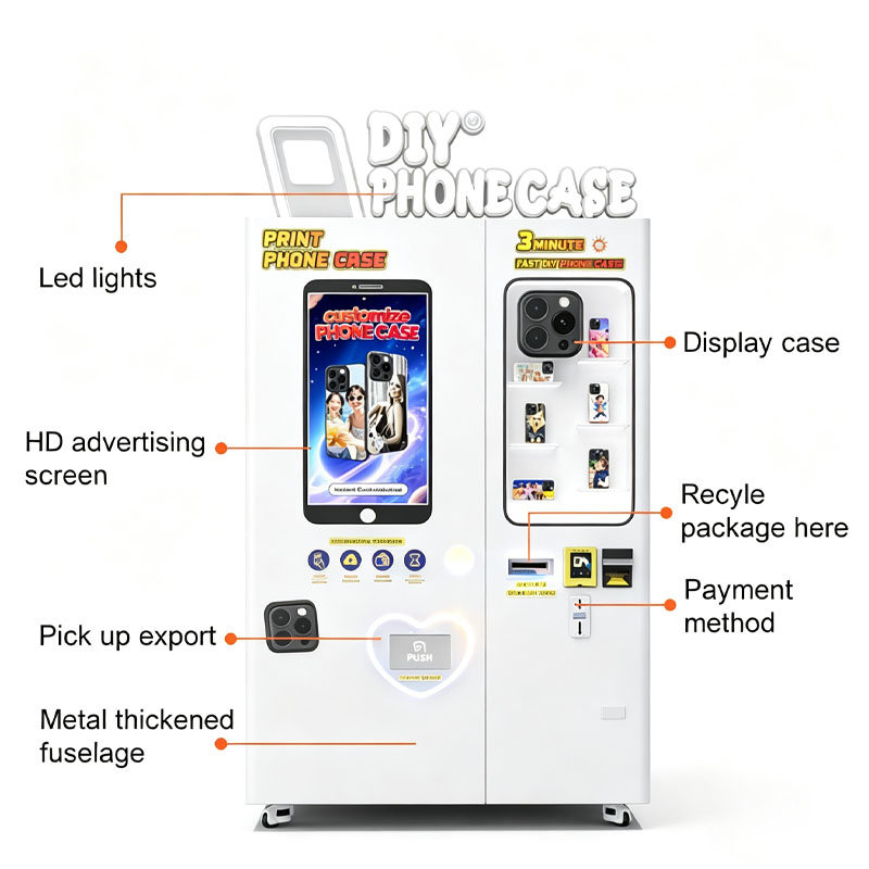 เครื่องจำหน่ายเคสโทรศัพท์อัตโน - Phone Cases Vending Machine บทวิจารณ์และราคา