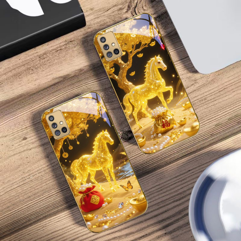 เคสโทรศัพท์มือถือลายม้าทองคำ ส - Phone Cases Horse บทวิจารณ์และราคา