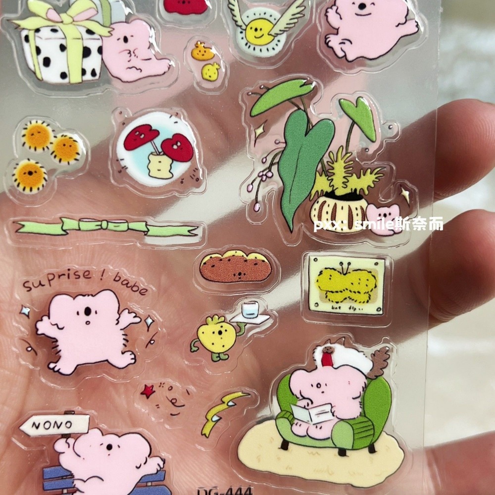 สติกเกอร์ลายแมว ช้าง เยลลี่ สไ - Phone Cases Rubber บทวิจารณ์และราคา