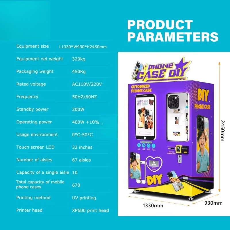 ตู้จำหน่ายเคสโทรศัพท์แบบกำหนดเ - Phone Cases Vending Machine บทวิจารณ์และราคา