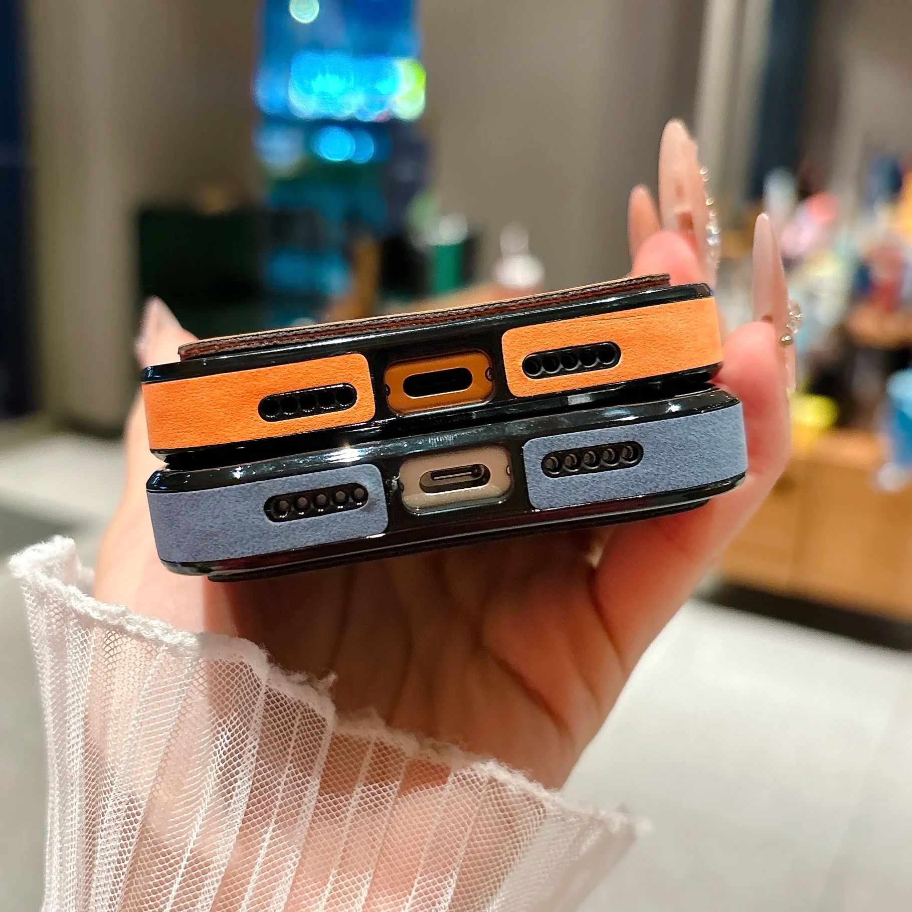 เคสโทรศัพท์หนังกลับแบบมีช่องใส - Phone Cases That Hold Cards บทวิจารณ์และราคา