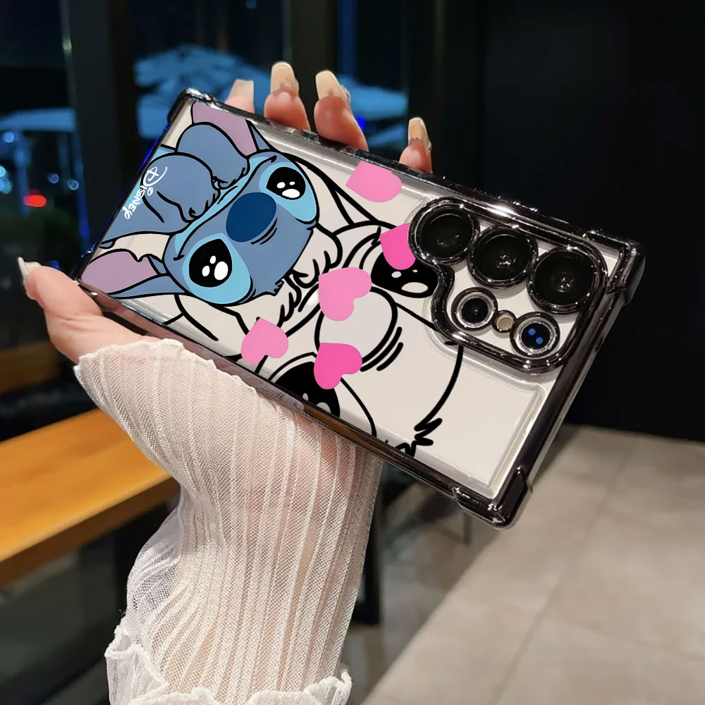 เคสซิลิโคนลายเส้น Stitch สำหรั - Phone Cases Samsung Galaxy บทวิจารณ์และราคา