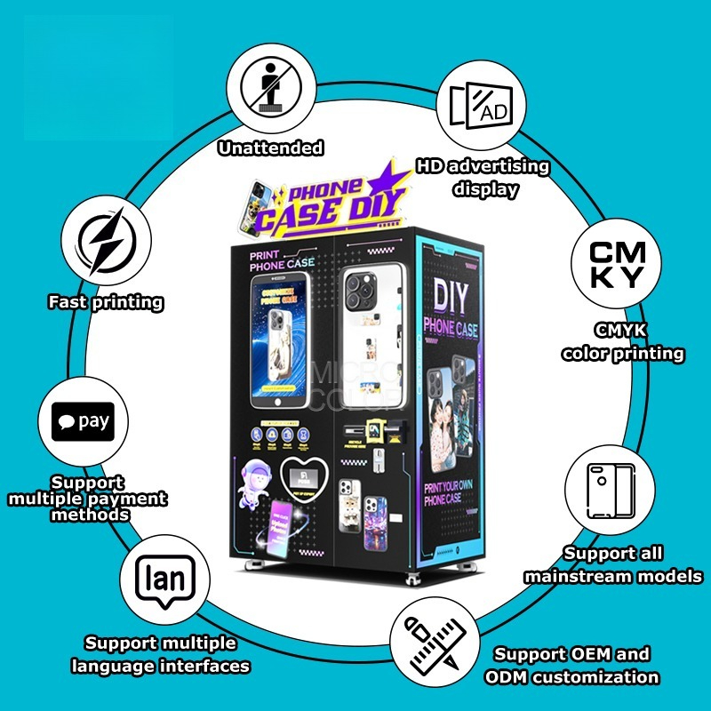เครื่องพิมพ์เคสมือถือรุ่นใหม่ล - Phone Cases Vending Machine บทวิจารณ์และราคา