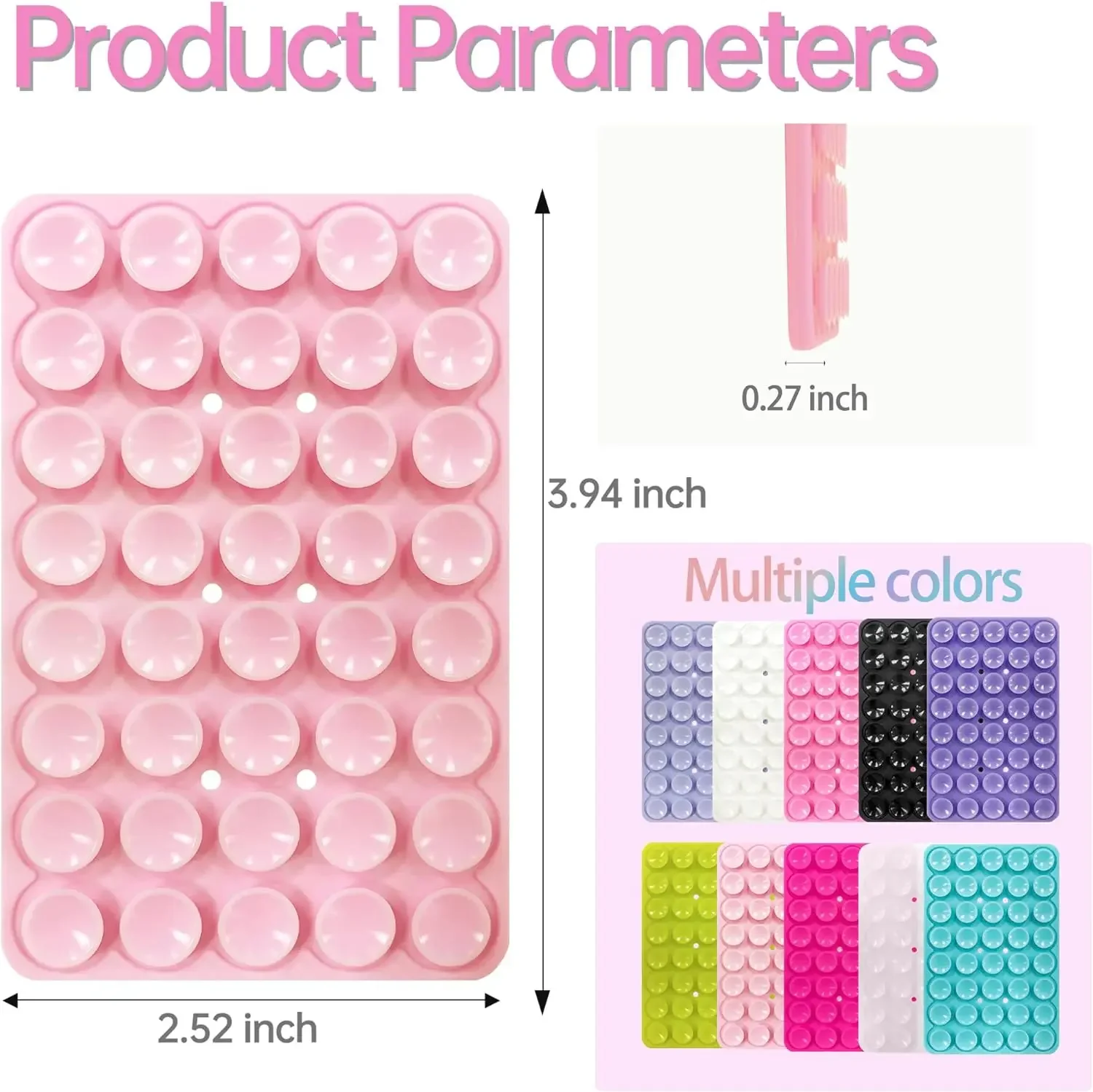 ที่ยึดโทรศัพท์แบบดูดสองด้าน, เ - Phone Cases Rubber บทวิจารณ์และราคา