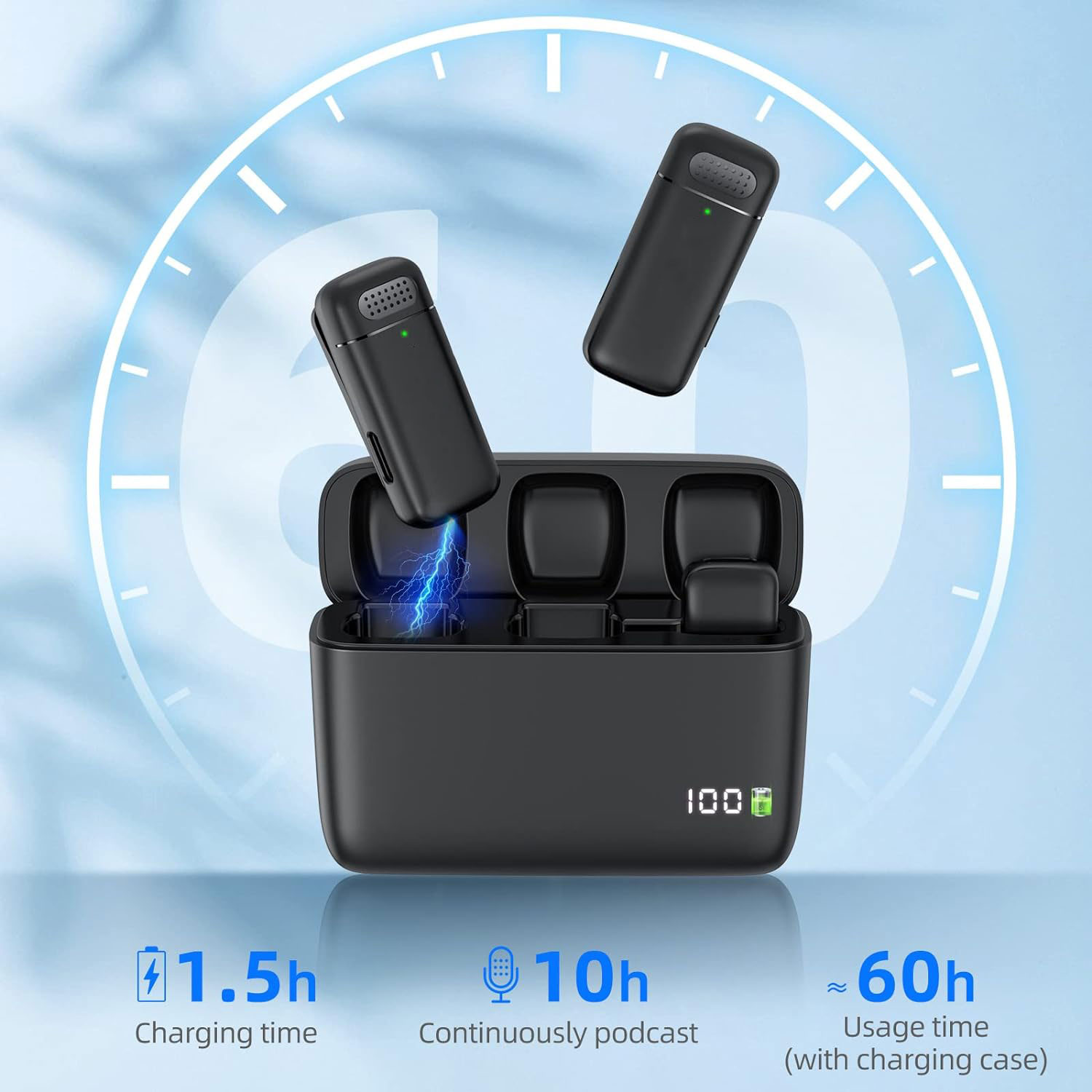 ไมโครโฟนไร้สายแบบหนีบปกเสื้อ 2 - Phone Cases Android บทวิจารณ์และราคา