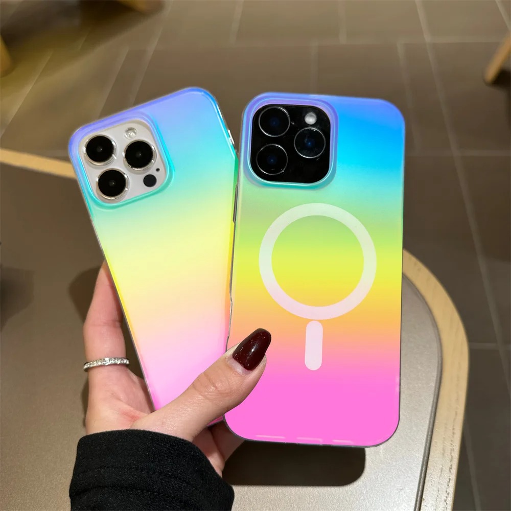 เคสไล่สีรุ้งแบบเลเซอร์ฟรอสต์ ส - Gradient Color Case บทวิจารณ์และราคา