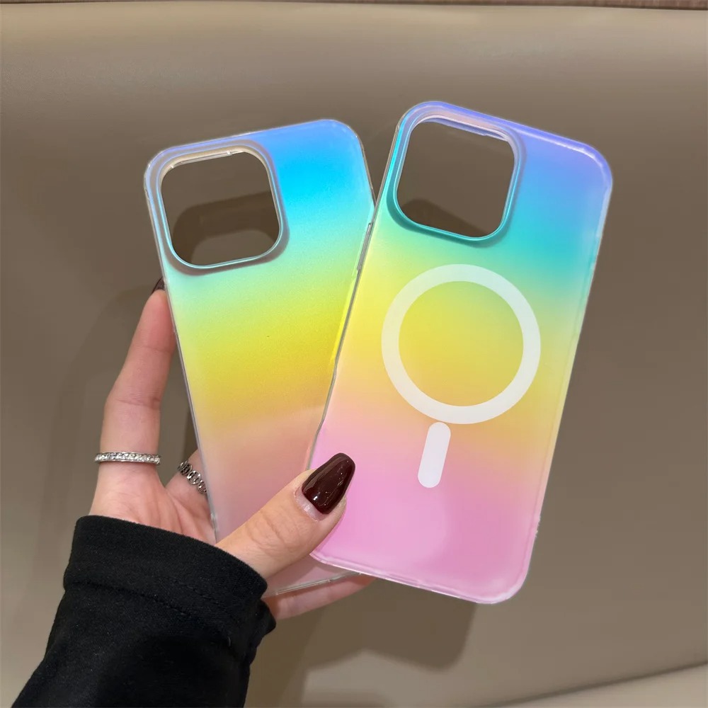 เคสไล่สีรุ้งแบบเลเซอร์ฟรอสต์ ส - Gradient Color Case บทวิจารณ์และราคา