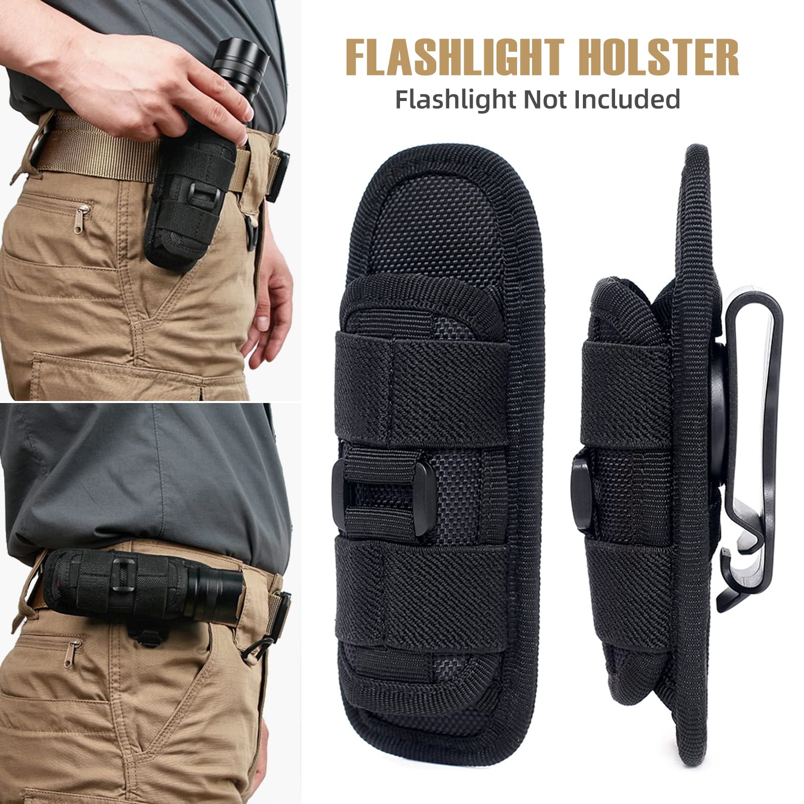 ซองใส่ไฟฉายยุทธวิธี ทำจากไนลอน - Military Grade Case บทวิจารณ์และราคา