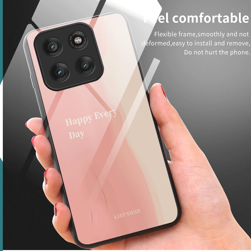 เคสกระจกนิรภัยสำหรับโมโตโรล่า  - Gradient Color Case บทวิจารณ์และราคา