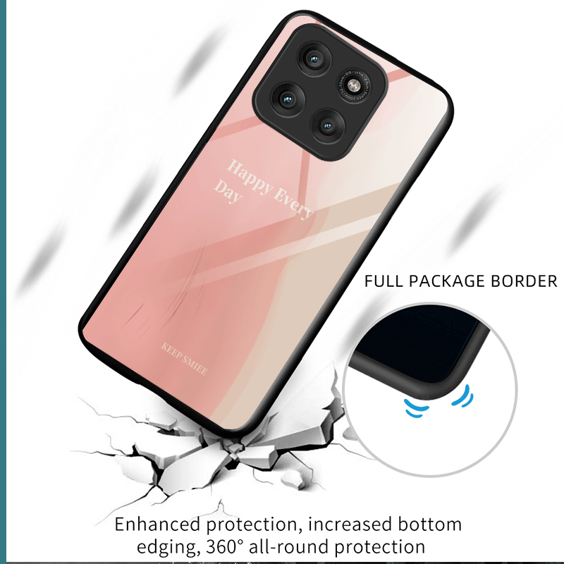 เคสกระจกนิรภัยสำหรับโมโตโรล่า  - Gradient Color Case บทวิจารณ์และราคา