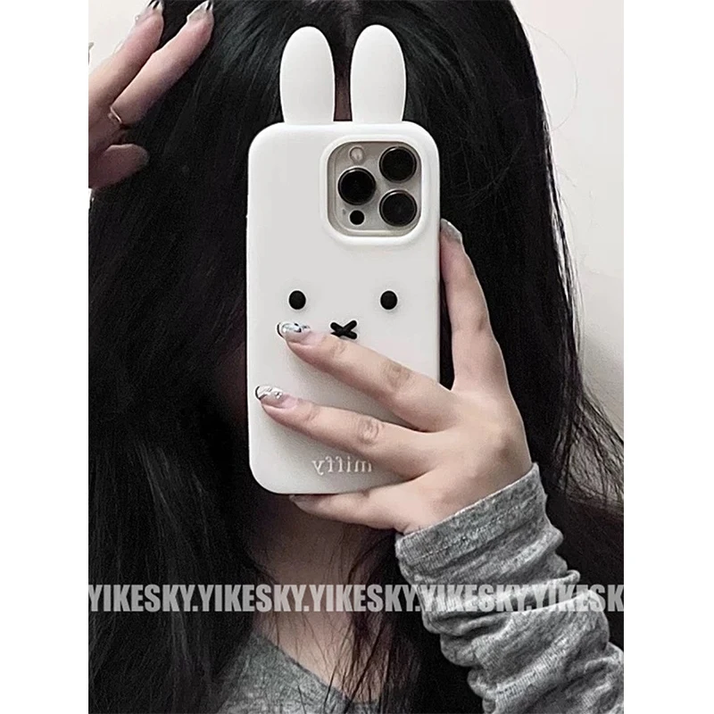 Kawaii Miffy Iphone 11/12/13/1 - Phone Cases Rubber บทวิจารณ์และราคา