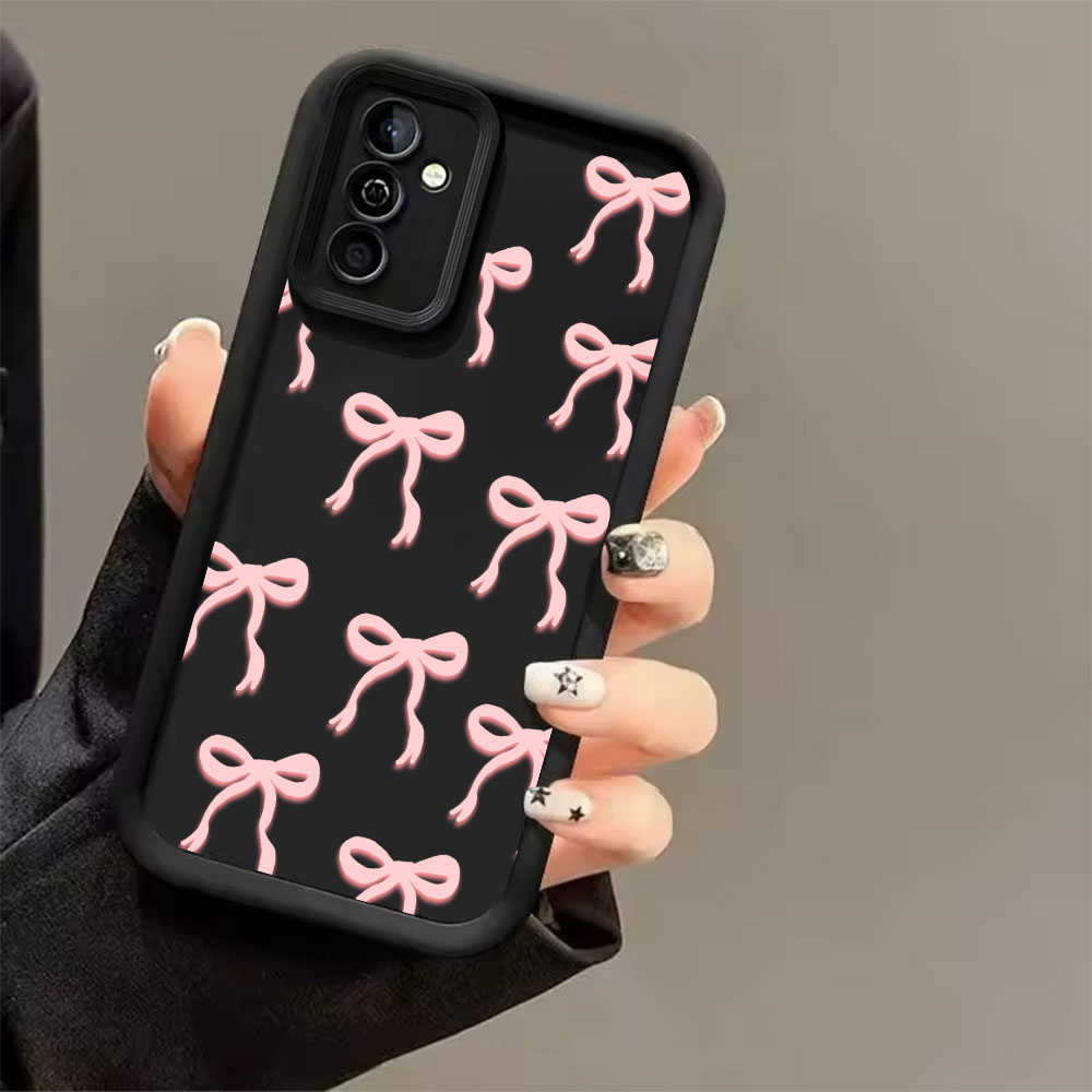 เคสโทรศัพท์ TPU นิ่มลายโบว์สีช - Phone Cases Samsung Galaxy บทวิจารณ์และราคา