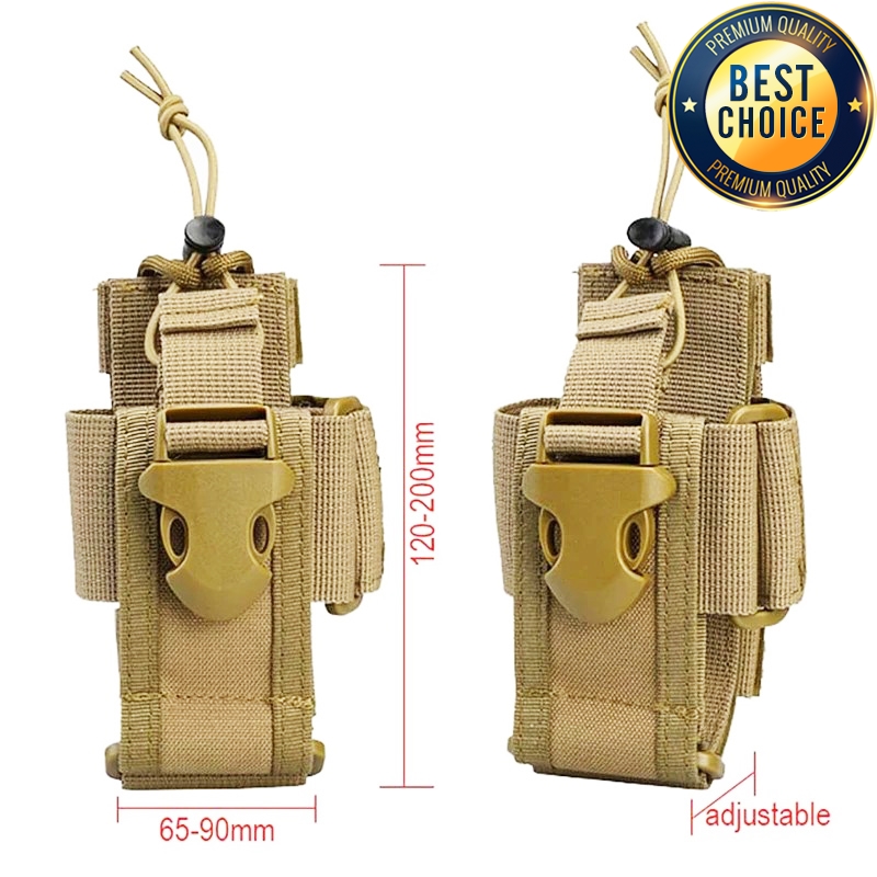ที่ใส่วิทยุสื่อสารแบบปรับได้แน - Military Grade Case บทวิจารณ์และราคา