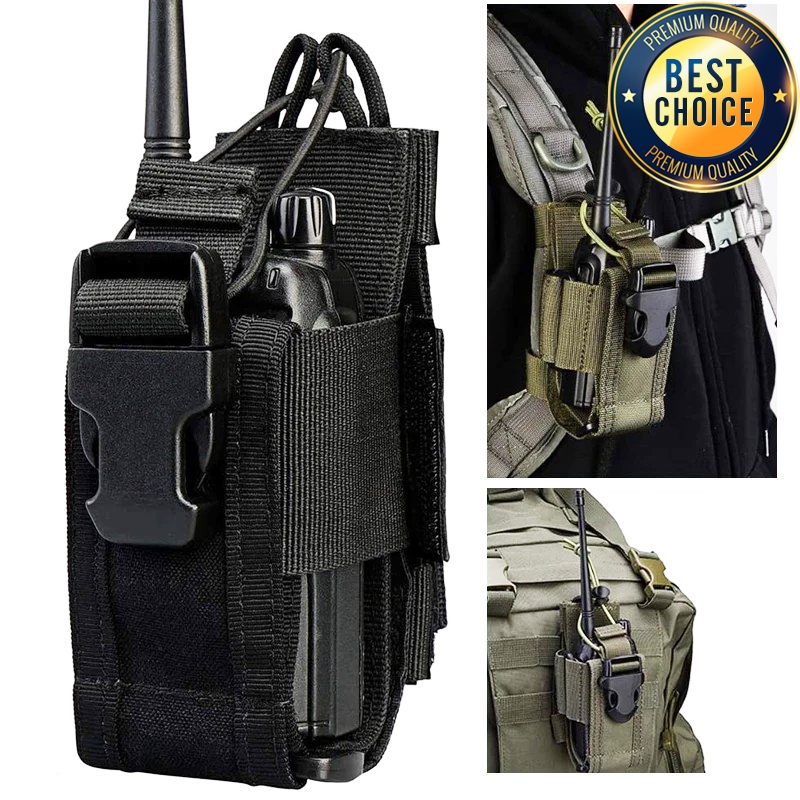 ที่ใส่วิทยุสื่อสารแบบปรับได้แน - Military Grade Case บทวิจารณ์และราคา