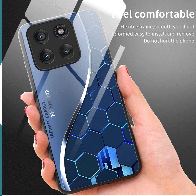 เคสกระจกนิรภัยแข็งสำหรับ Motor - Gradient Color Case บทวิจารณ์และราคา