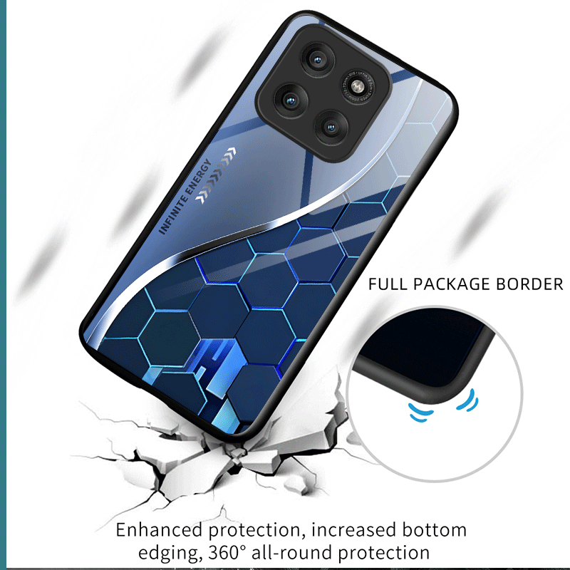 เคสกระจกนิรภัยแข็งสำหรับ Motor - Gradient Color Case บทวิจารณ์และราคา