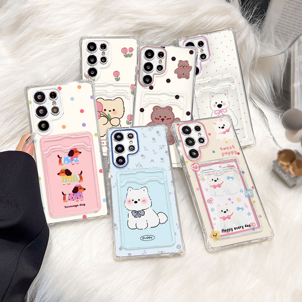 เคสโทรศัพท์ลายสัตว์พร้อมช่องใส - Phone Cases That Hold Cards บทวิจารณ์และราคา