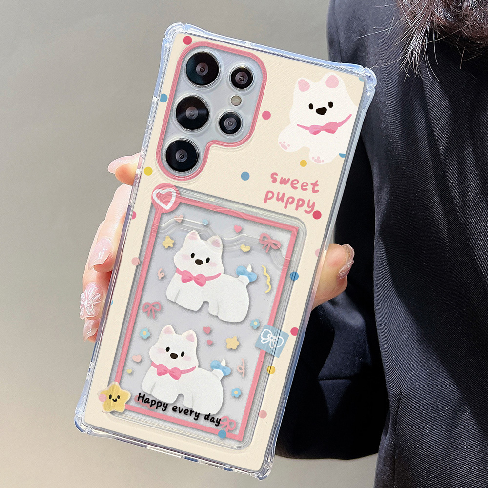 เคสโทรศัพท์ลายสัตว์พร้อมช่องใส - Phone Cases That Hold Cards บทวิจารณ์และราคา