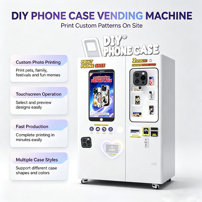เครื่องจำหน่ายเคสโทรศัพท์อัตโน - Phone Cases Vending Machine บทวิจารณ์และราคา