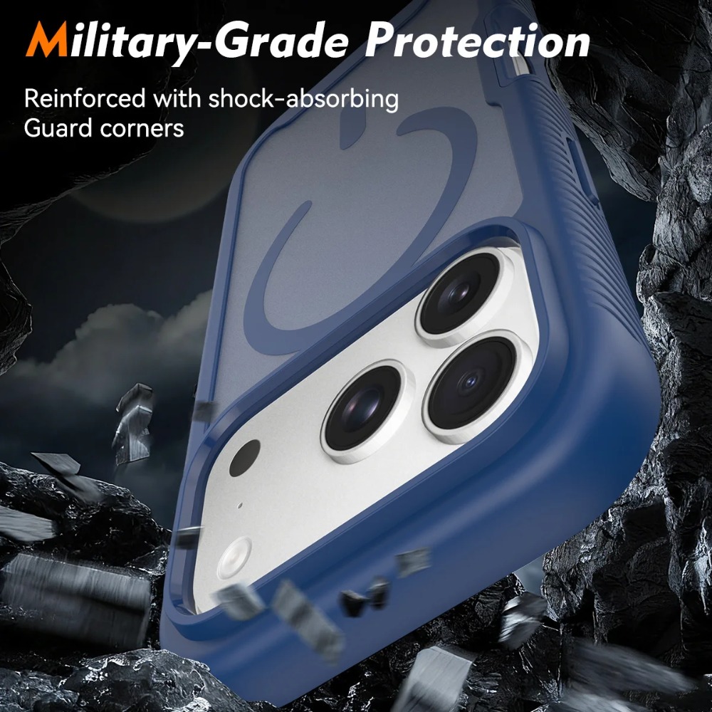 เคสแม่เหล็กโปร่งแสงเกรดทหารสำห - Military Grade Case บทวิจารณ์และราคา