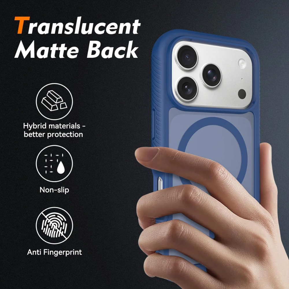 เคสแม่เหล็กโปร่งแสงเกรดทหารสำห - Military Grade Case บทวิจารณ์และราคา