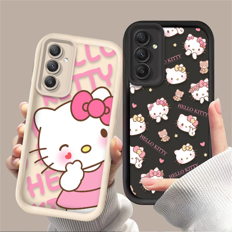 เคสซานริโอ้ลายเฮลโลคิตตี้สีชมพ - Phone Cases Samsung Galaxy บทวิจารณ์และราคา