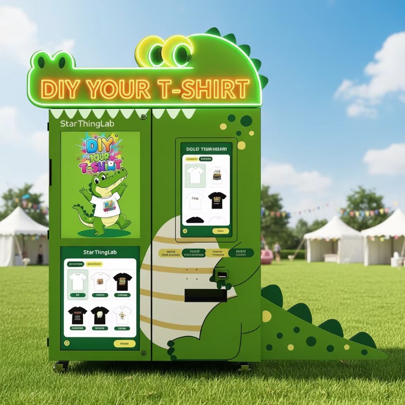 เครื่องพิมพ์อัตโนมัติ UV สำหรั - Phone Cases Vending Machine บทวิจารณ์และราคา