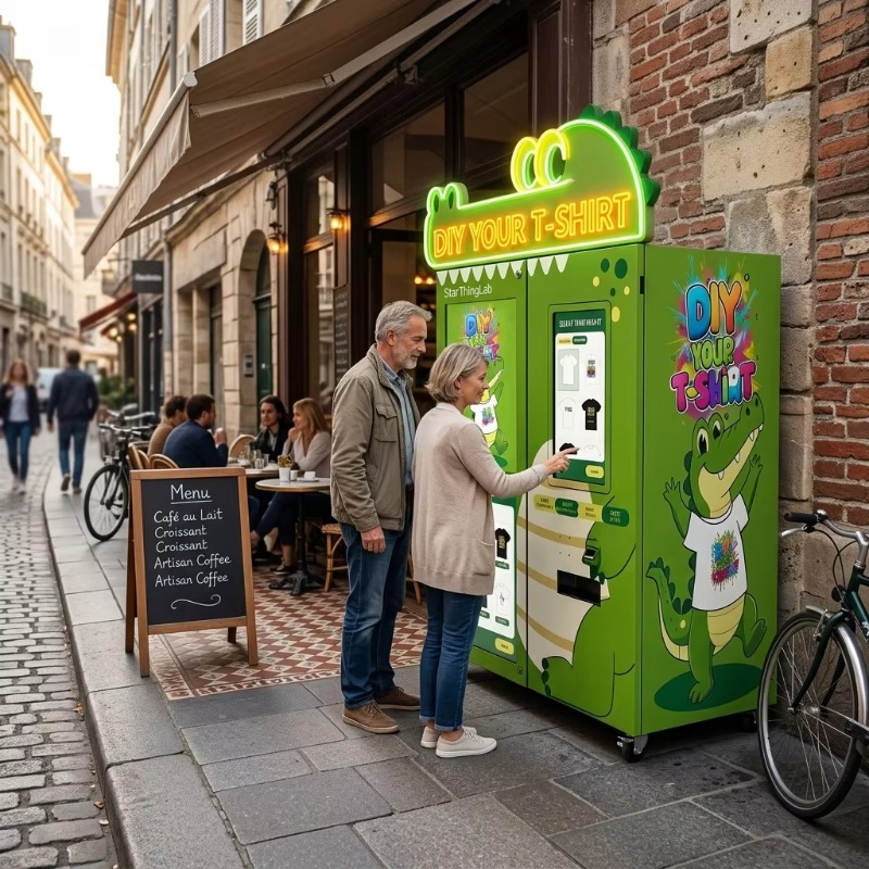 เครื่องพิมพ์อัตโนมัติ UV สำหรั - Phone Cases Vending Machine บทวิจารณ์และราคา