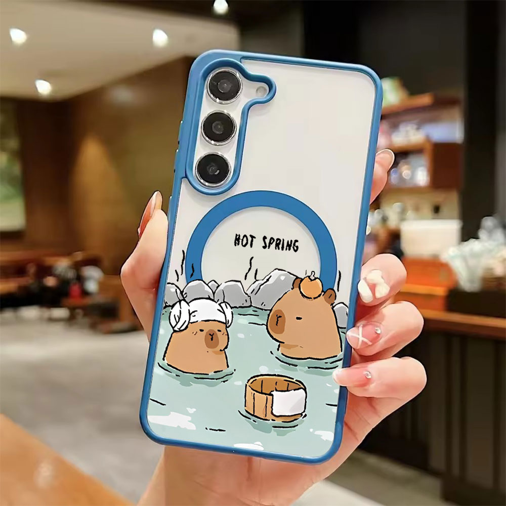 เคสโทรศัพท์แม่เหล็กใสลายคาปิบา - Phone Cases Samsung Galaxy บทวิจารณ์และราคา