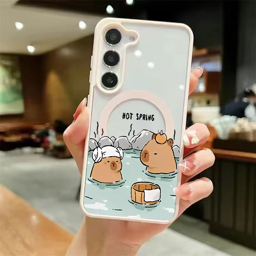 เคสโทรศัพท์แม่เหล็กใสลายคาปิบา - Phone Cases Samsung Galaxy บทวิจารณ์และราคา
